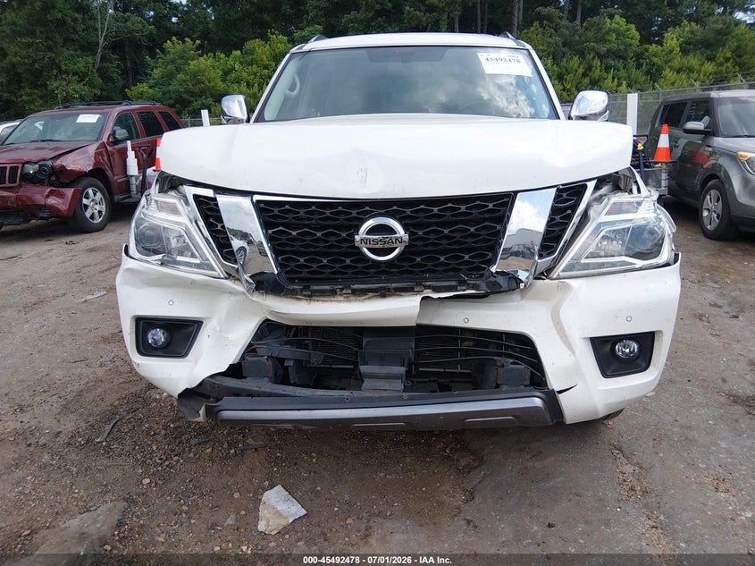 2019 Nissan Armada Sl VIN: JN8AY2ND9K9093589 Lot: 45492478