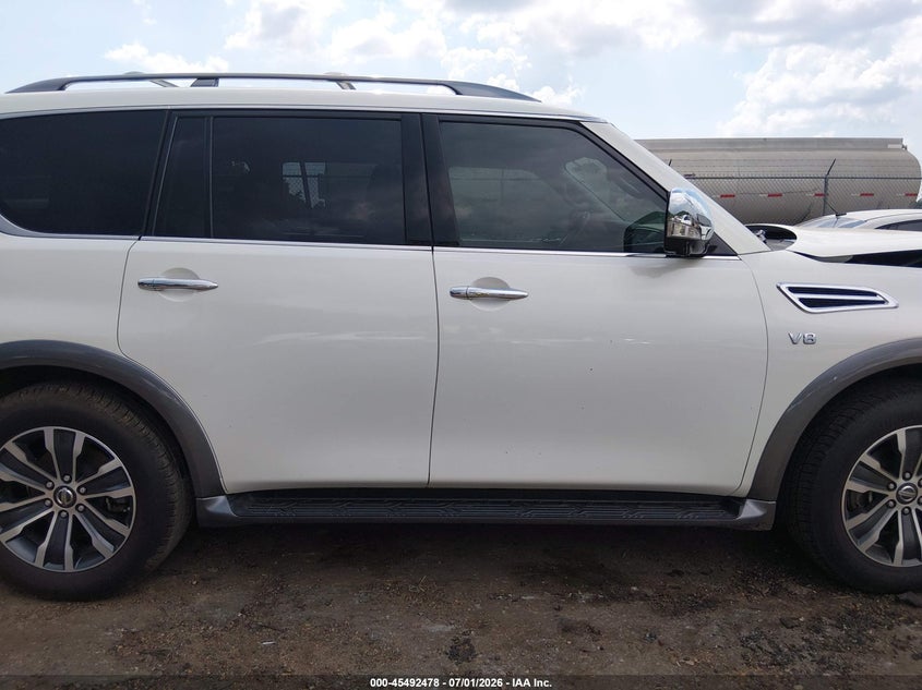 2019 Nissan Armada Sl VIN: JN8AY2ND9K9093589 Lot: 45492478