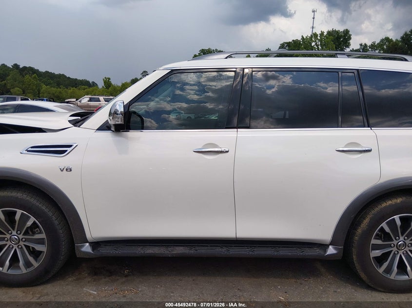 2019 Nissan Armada Sl VIN: JN8AY2ND9K9093589 Lot: 45492478
