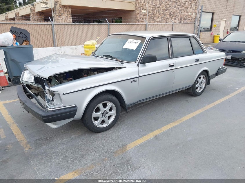YV1AX8847H1229586 1987 Volvo 244 Dl/Gl photo 1