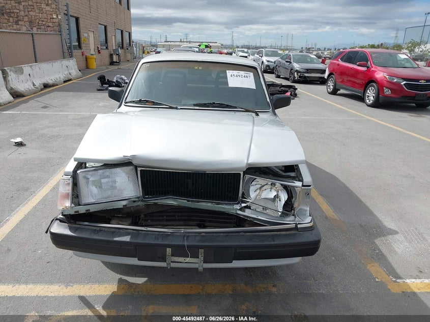 1987 Volvo 244 Dl/Gl VIN: YV1AX8847H1229586 Lot: 45492487