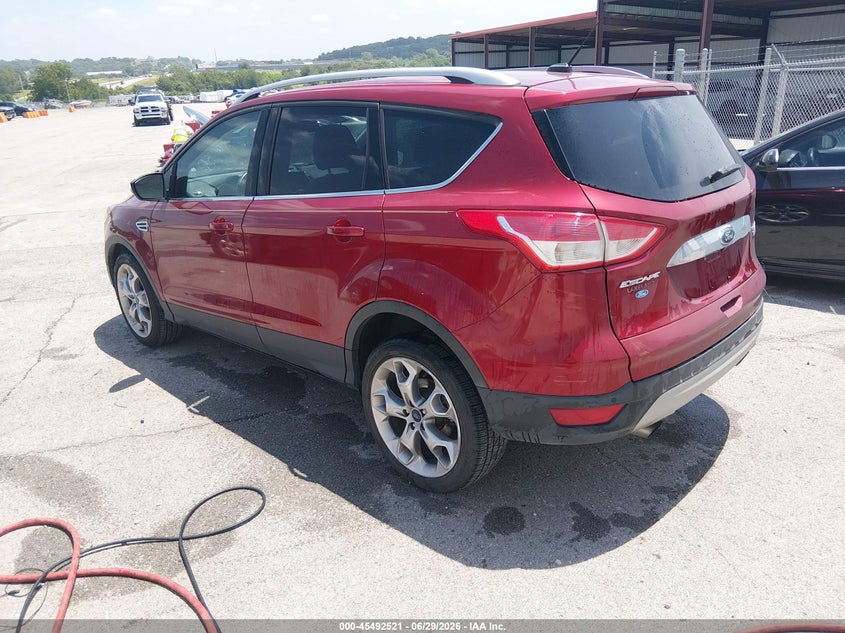 Vin: 1fmcu0j93gub31338, lot: 45990718, ford escape titanium 20163