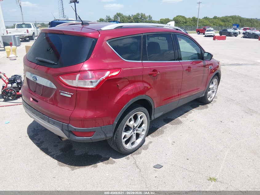 Vin: 1fmcu0j93gub31338, lot: 45990718, ford escape titanium 20164