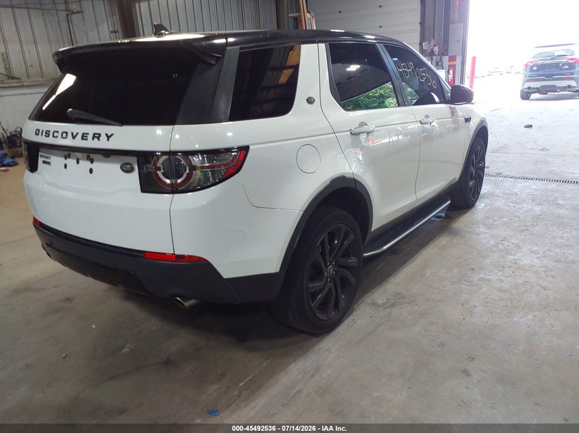 Vin: salct2bg3fh522411, lot: 45990734, land rover discovery sport hse lux 20154