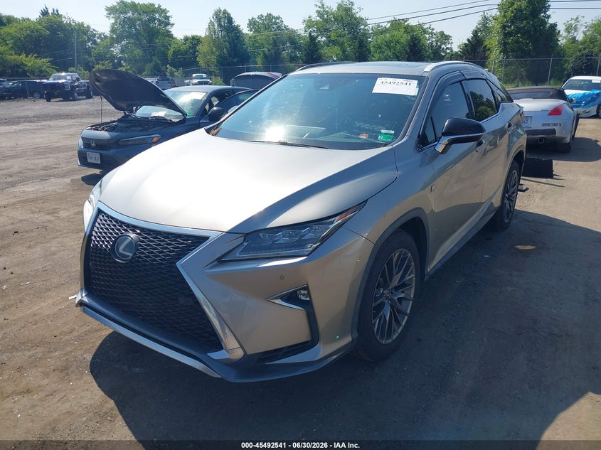 Vin: 2t2bzmca4hc084086, lot: 45990738, lexus rx 350 f sport 20172
