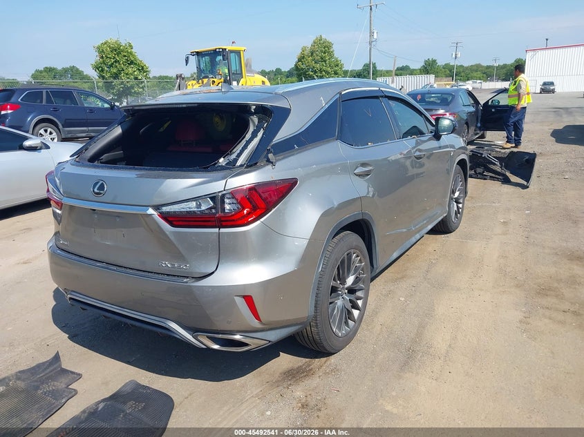Vin: 2t2bzmca4hc084086, lot: 45990738, lexus rx 350 f sport 20174