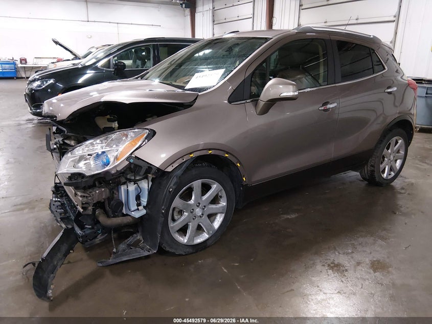 Vin: kl4cjcsb1eb564854, lot: 45990776, buick encore leather 20142