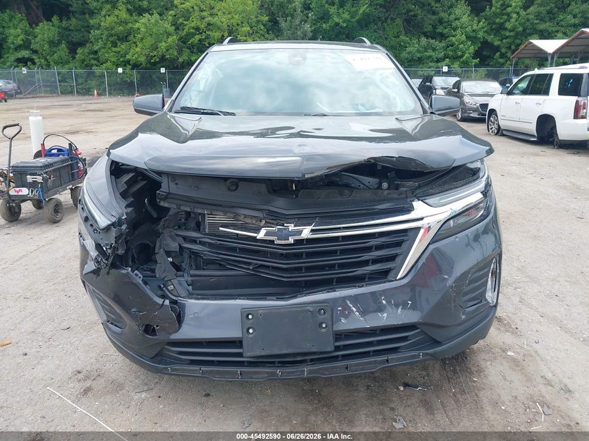 2022 Chevrolet Equinox Awd Lt VIN: 3GNAXUEV6NS191765 Lot: 45492590