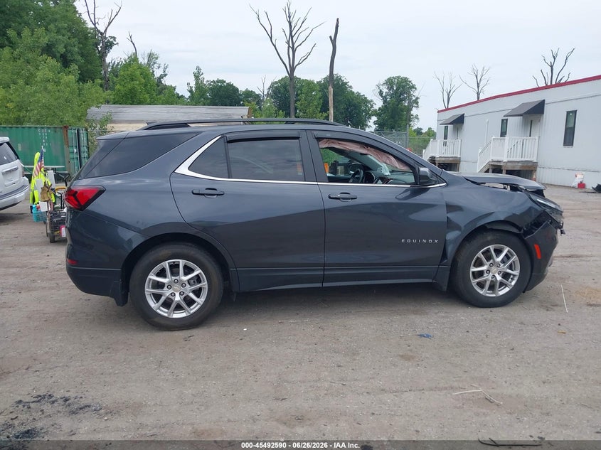 2022 Chevrolet Equinox Awd Lt VIN: 3GNAXUEV6NS191765 Lot: 45492590