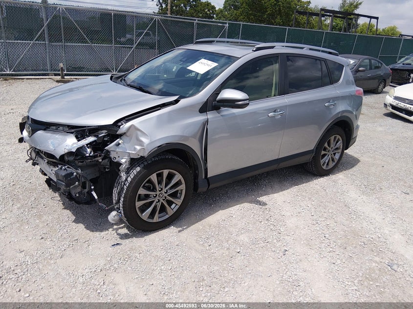 2018 Toyota Rav4 Limited, Left Front, IAAI, VIN JTMDFREV9JJ259297 — photo 2
