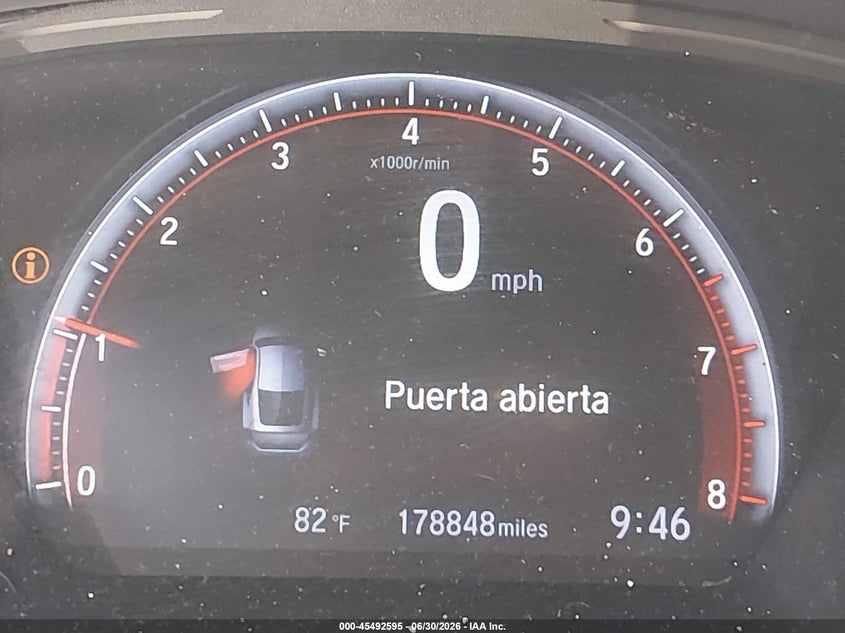 HONDA CIVIC SI 2019 VIN 2HGFC3A56KH751701