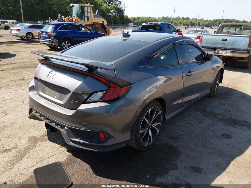 HONDA CIVIC SI 2019 VIN 2HGFC3A56KH751701