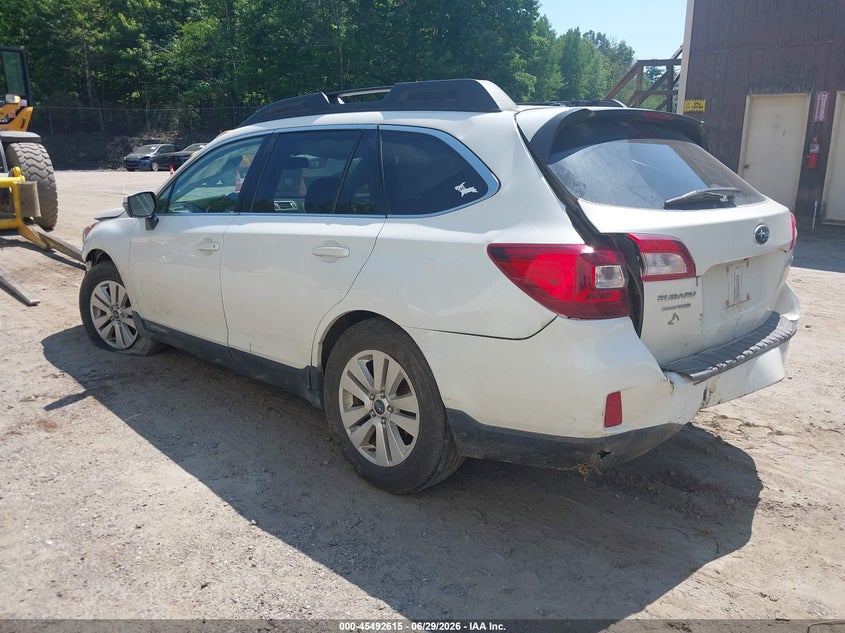 Vin: 4s4bsbfc5f3343874, lot: 45990812, subaru outback 2.5i premium 20153