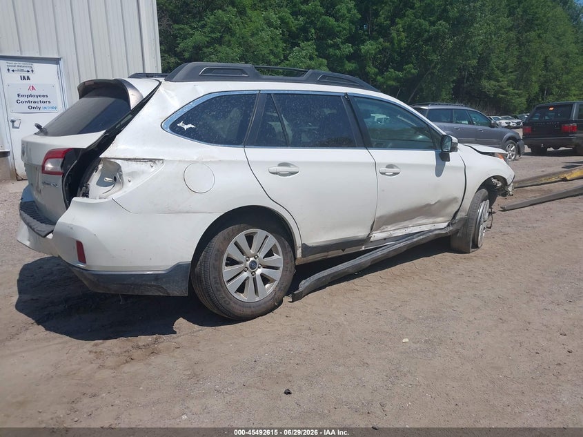 Vin: 4s4bsbfc5f3343874, lot: 45990812, subaru outback 2.5i premium 20154