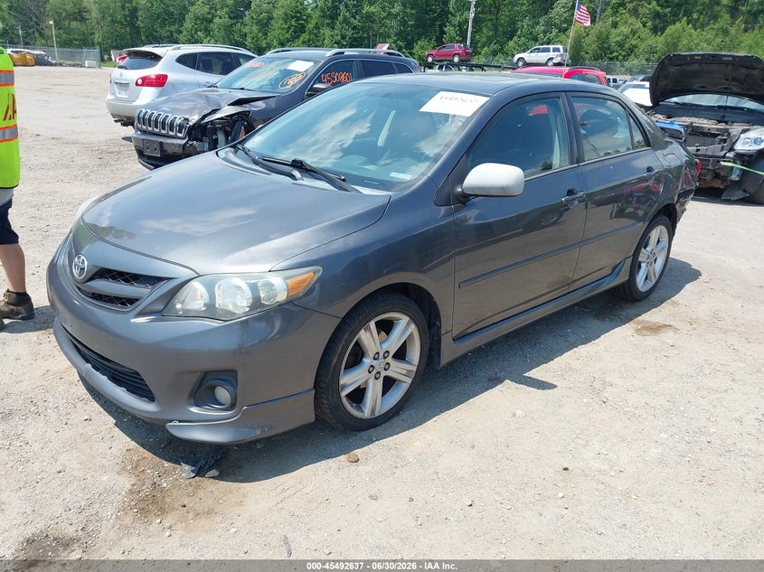 2013 Toyota Corolla, Удар сзади, IAAI, VIN 2T1BU4EE2DC026488 — фото 2