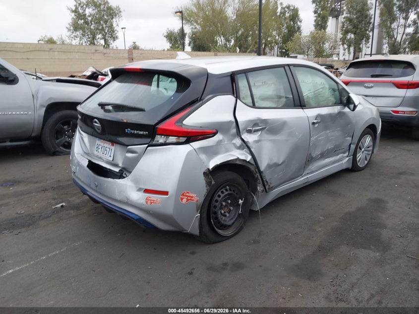Vin: 1n4az1cp2jc313999, lot: 45990853, nissan leaf s 20184