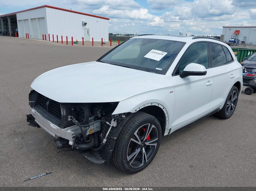 Vin: wa1eaafy0s2057127, lot: 45990856, audi q5 premium plus 45 tfsi s line quattro s tronic 20252