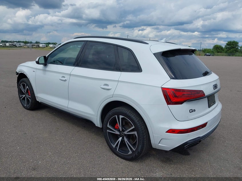 Vin: wa1eaafy0s2057127, lot: 45990856, audi q5 premium plus 45 tfsi s line quattro s tronic 20253