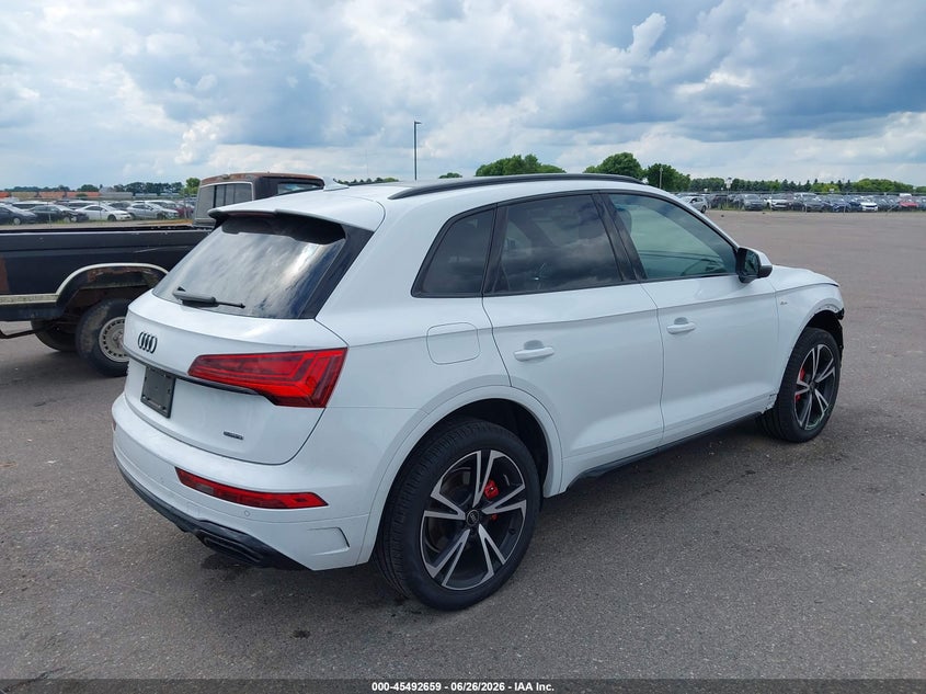 Vin: wa1eaafy0s2057127, lot: 45990856, audi q5 premium plus 45 tfsi s line quattro s tronic 20254