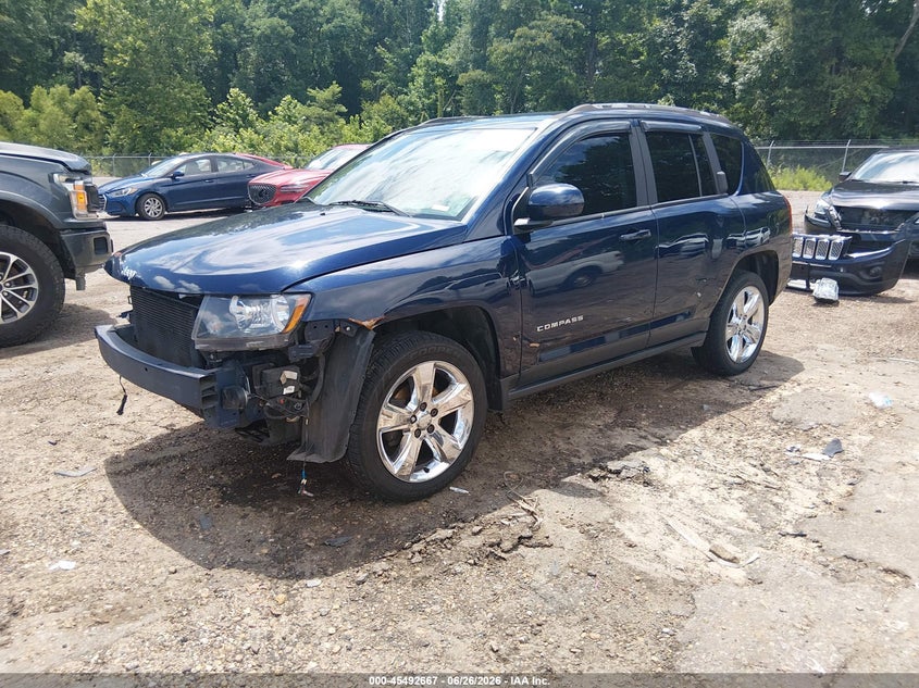 Vin: 1c4njceb6gd582980, lot: 45990866, jeep compass latitude 20162