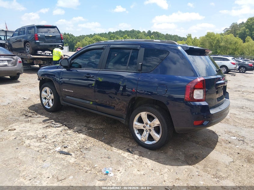 Vin: 1c4njceb6gd582980, lot: 45990866, jeep compass latitude 20163