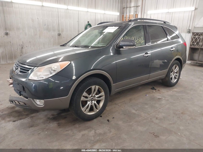 Vin: km8nu4cc2cu193493, lot: 45990889, hyundai veracruz limited 20122