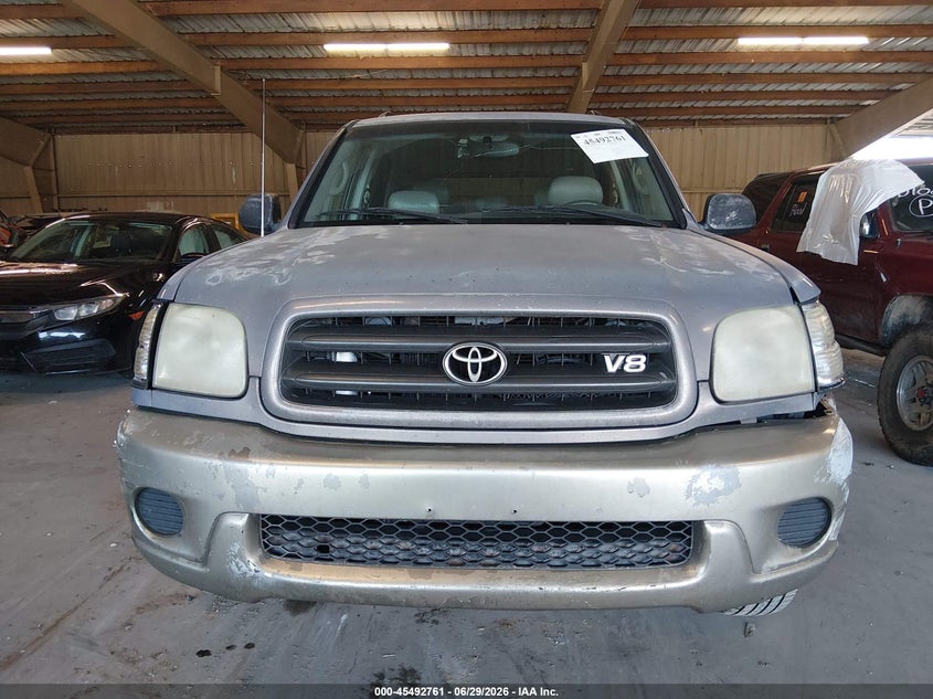 2001 Toyota Sequoia Sr5 V8 VIN: 5TDZT34A81S020708 Lot: 45492761