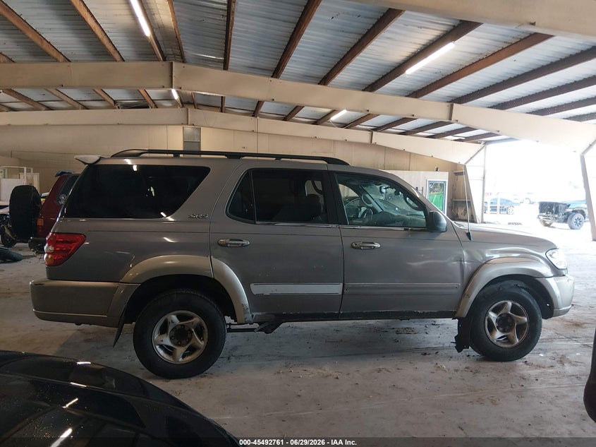 2001 Toyota Sequoia Sr5 V8 VIN: 5TDZT34A81S020708 Lot: 45492761