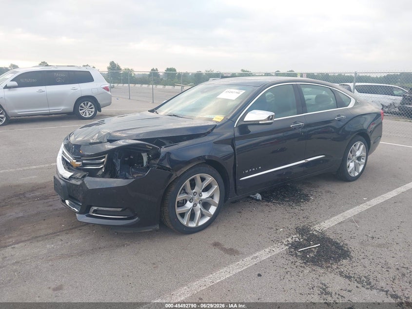 2014 Chevrolet Impala, Front End, IAAI, VIN 2G1155S3XE9274449 — photo 2