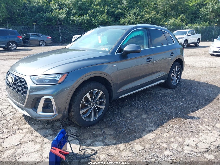 Vin: wa1eaafy2r2076319, lot: 45990992, audi q5 premium plus 45 tfsi s line quattro 20242