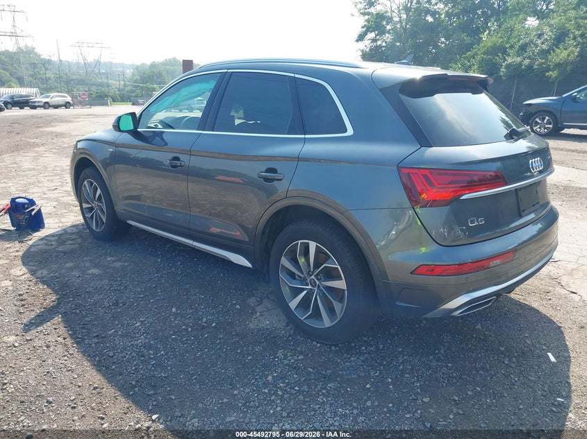 Vin: wa1eaafy2r2076319, lot: 45990992, audi q5 premium plus 45 tfsi s line quattro 20243