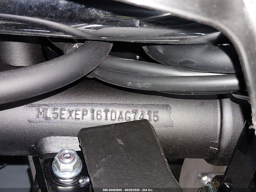 2026 Kawasaki Ex650 P VIN: ML5EXEP16TDAG7415 Lot: 45492800
