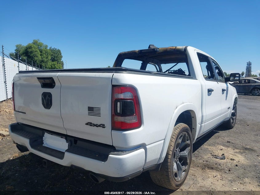 Vin: 1c6srfht4pn542514, lot: 45991014, ram 1500 limited  4x4 5'7 box 20234
