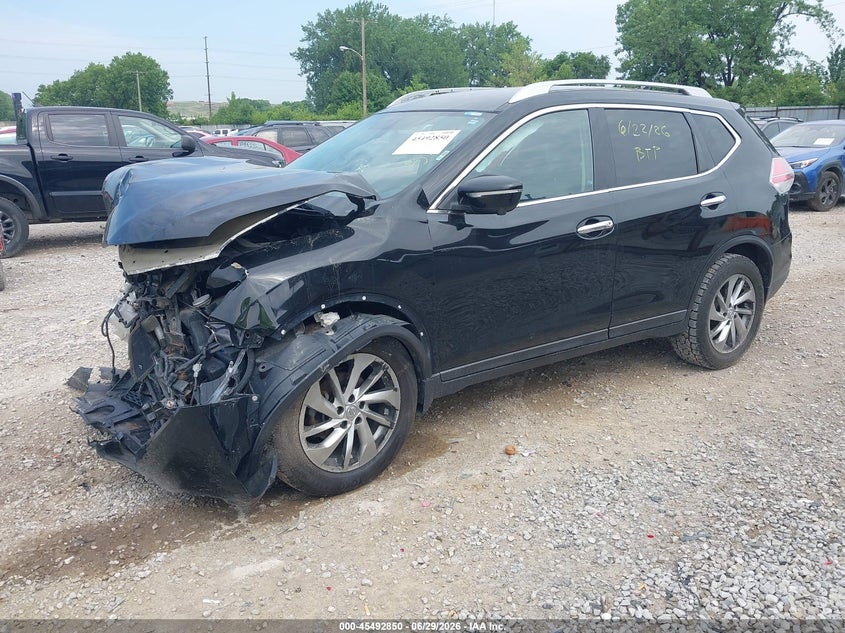 2014 NISSAN ROGUE auction photo 2