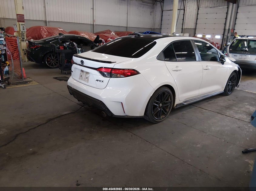 2022 TOYOTA COROLLA auction photo 4