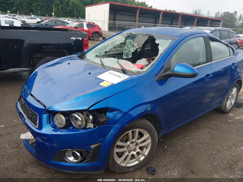 Vin: 1g1jc5sh2g4131048, lot: 45991064, chevrolet sonic lt auto 20162