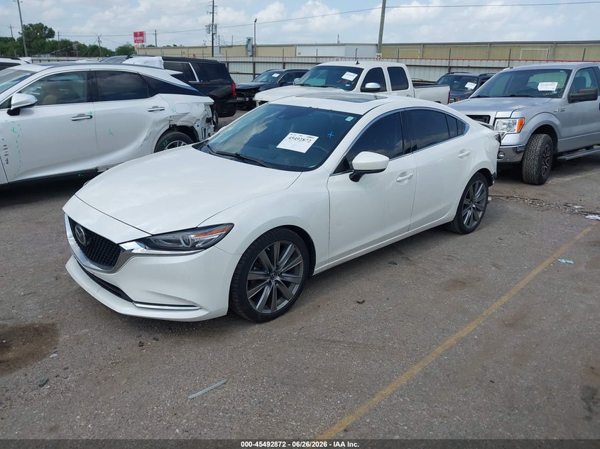 Vin: jm1gl1wy1j1300540, lot: 45991069, mazda mazda6 grand touring reserve 20182