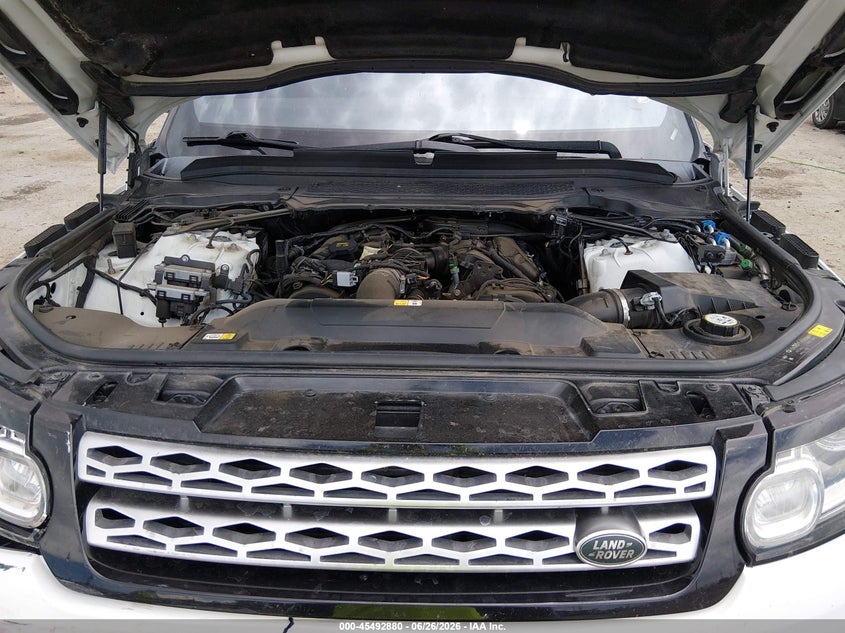 2016 Land Rover Range Rover Sport 3.0L V6 Turbocharged Diesel Hse Td6 VIN: SALWR2KF7GA654102 Lot: 45492880