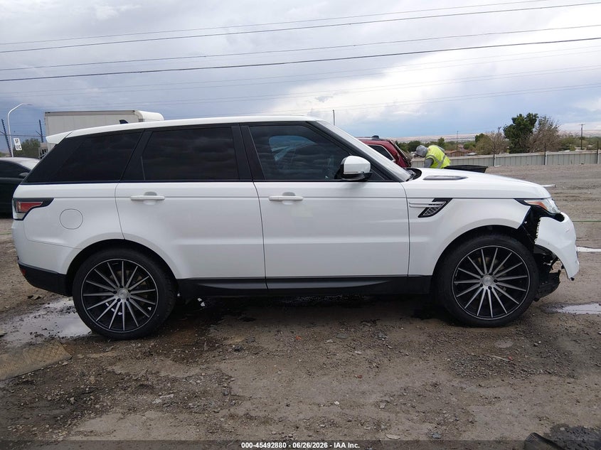 2016 Land Rover Range Rover Sport 3.0L V6 Turbocharged Diesel Hse Td6 VIN: SALWR2KF7GA654102 Lot: 45492880