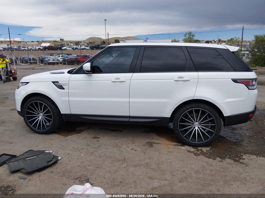 2016 Land Rover Range Rover Sport 3.0L V6 Turbocharged Diesel Hse Td6 VIN: SALWR2KF7GA654102 Lot: 45492880
