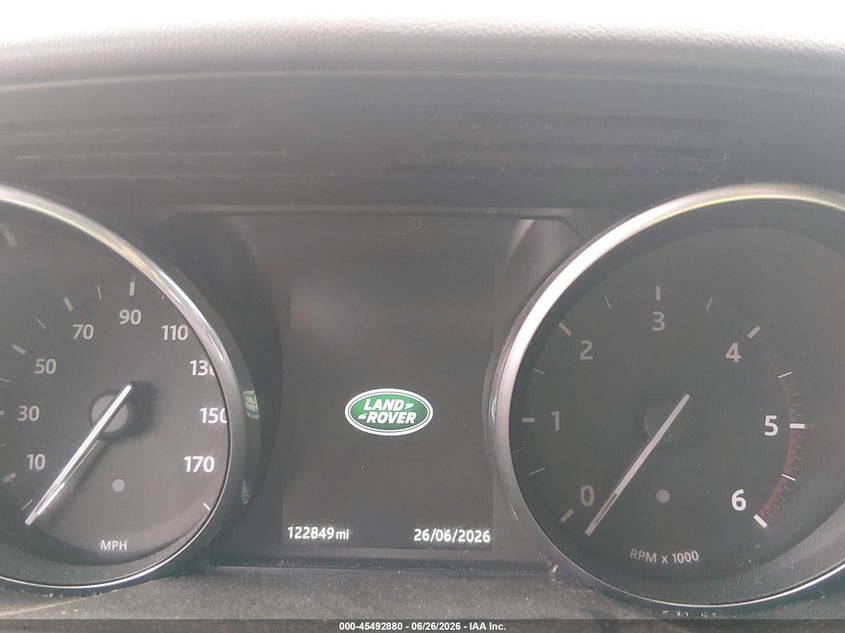 2016 Land Rover Range Rover Sport 3.0L V6 Turbocharged Diesel Hse Td6 VIN: SALWR2KF7GA654102 Lot: 45492880