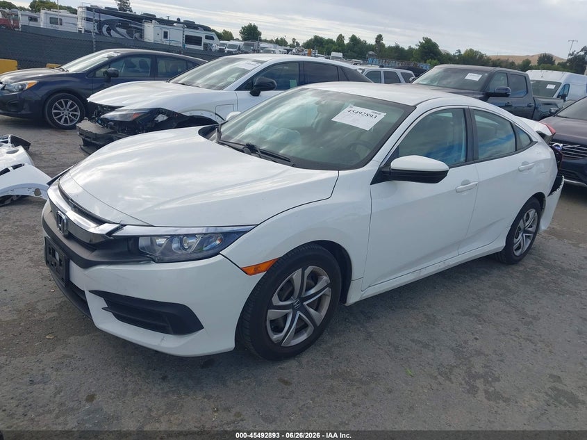 2016 HONDA CIVIC auction photo 2