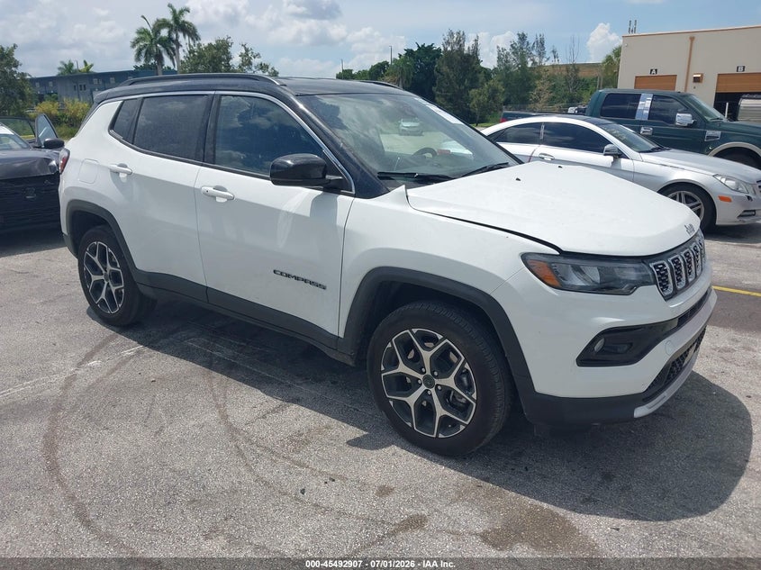 2026 JEEP COMPASS SPORT UTILITY VEHICLE 2.0L I-4 DI, DOHC, VVT, TURBO, 200HP