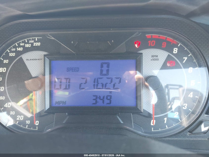 2020 Polaris Slingshot VIN: 57XAARGB0L8138082 Lot: 45492910