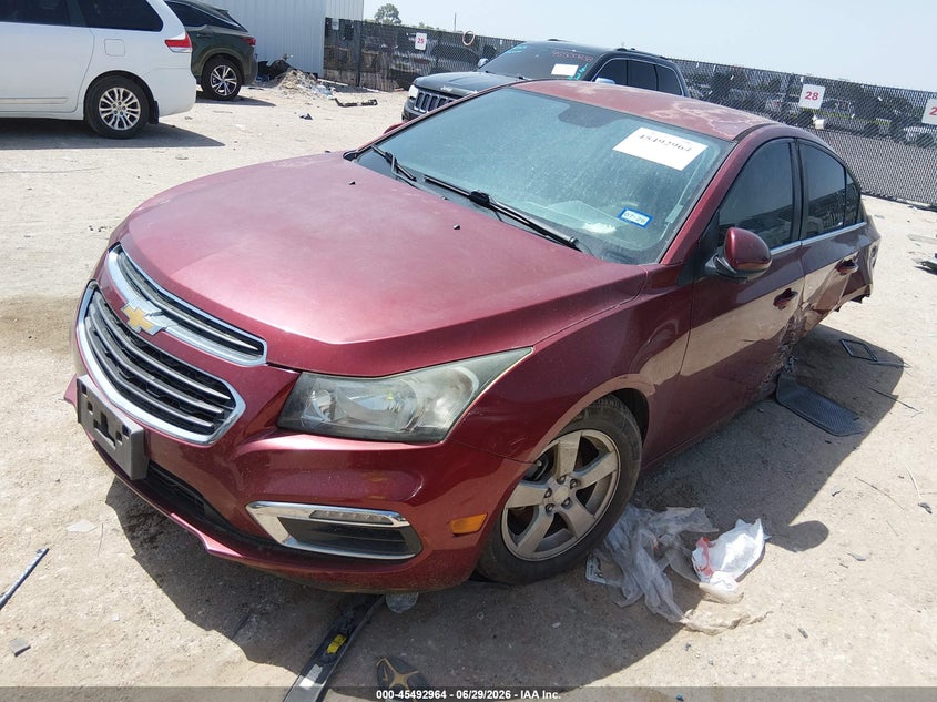 2015 Chevrolet Cruze 1lt Auto 1G1PC5SB9F7148738 photo 1
