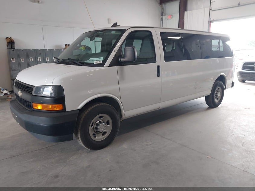 Vin: 1gazgnfg1k1279095, lot: 45991164, chevrolet express 3500 ls 20192