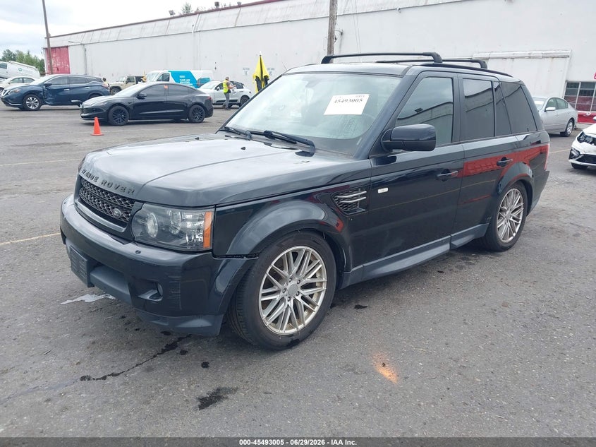 Vin: salsf2d41ca720267, lot: 45991202, land rover range rover sport hse 20122