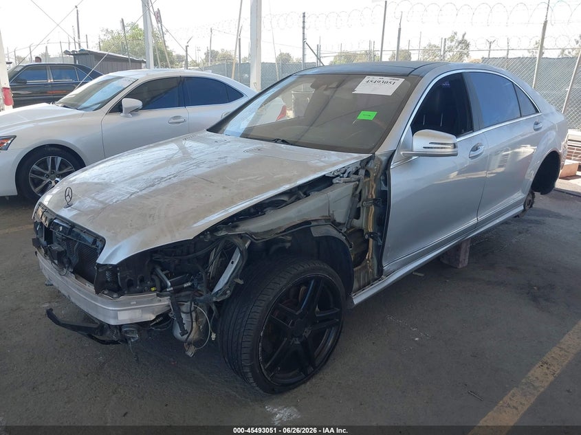 2012 MERCEDES-BENZ S 550 — zdjęcie 2