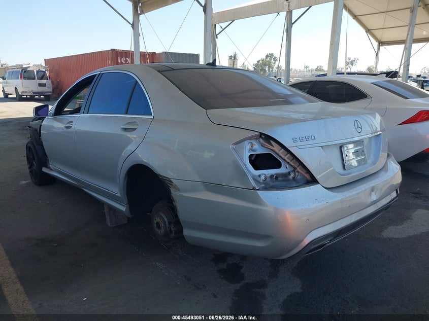 2012 MERCEDES-BENZ S 550 — zdjęcie 3