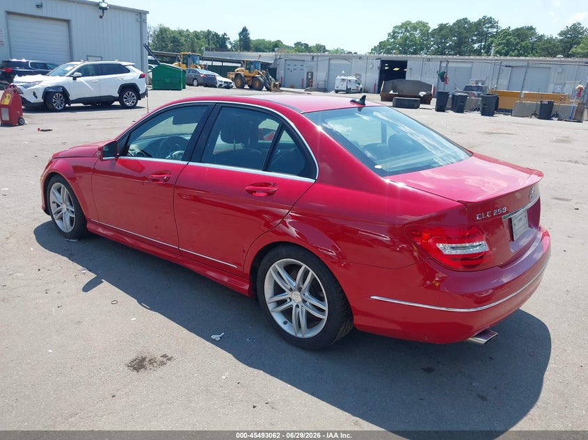 2013 MERCEDES-BENZ C 250 auction photo 3